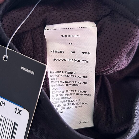 Nike Black Women's One Piece Swimsuit - Picture 5 of 7